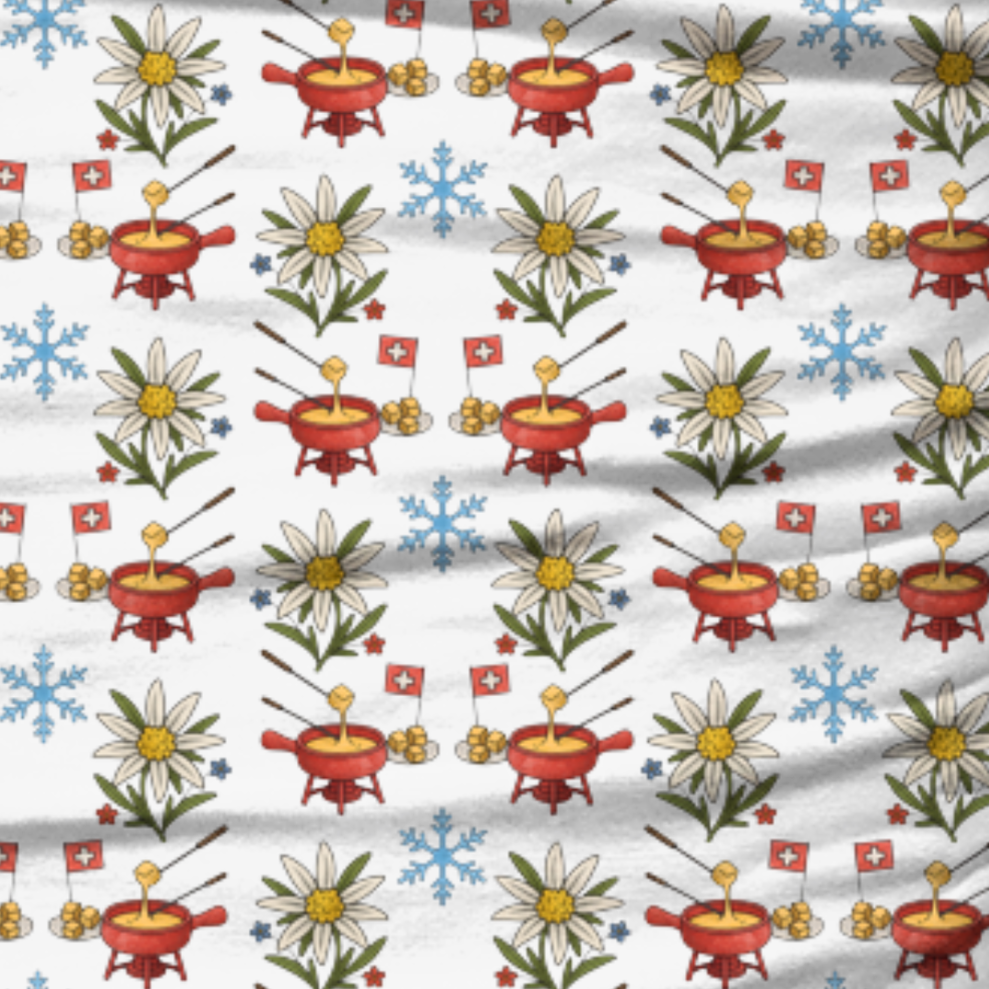 Fondue and Face Shots Multi Use Face Covering