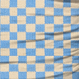 Gingham Faux Knit Multi Use Face Covering