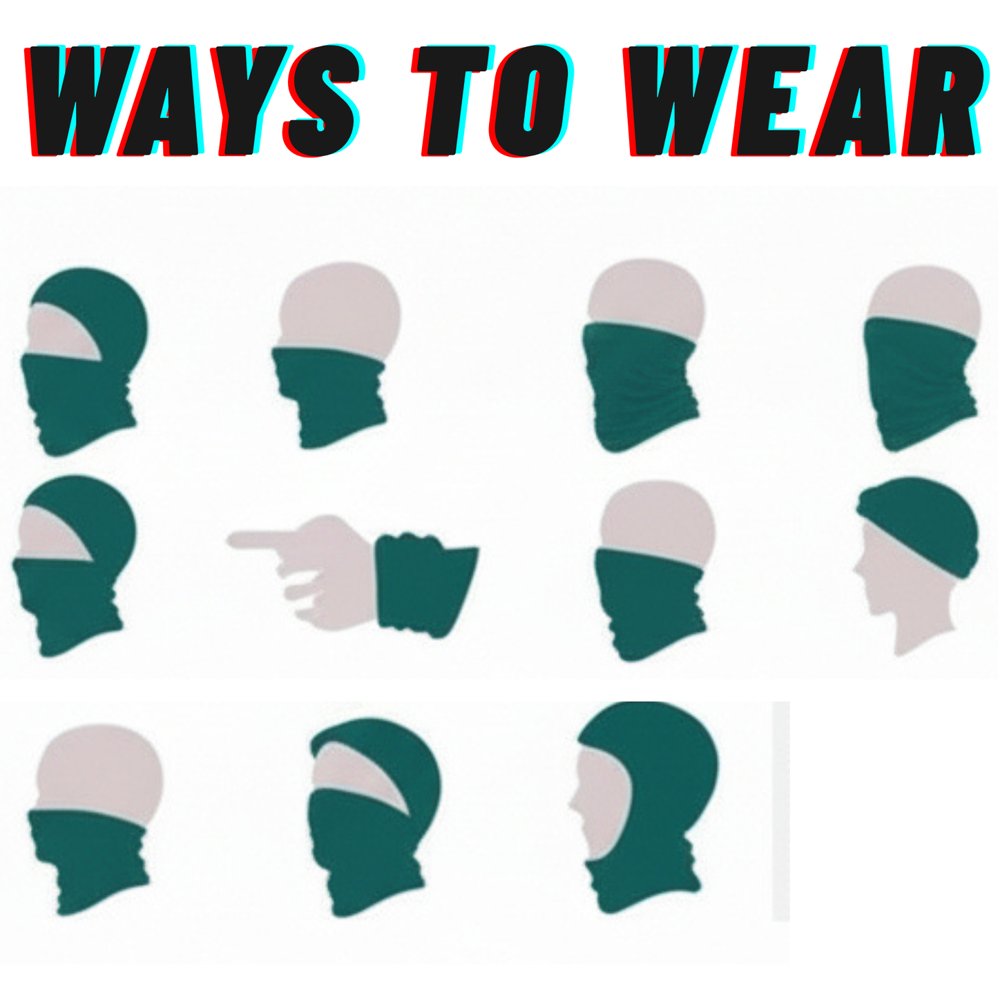 Mountain Views   Multi Use Face Covering